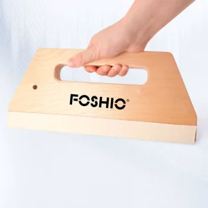 Custom Wooden Felt Vinyl Wrap Tool Painting Window Tint Squeegee with Handle