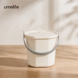 Customizable 15L Heavy Duty Portable PP Household Cleaning Mop Bucket with Lid Stackable Water Storage