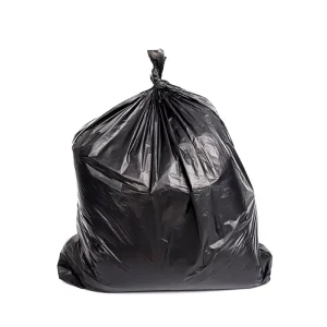 Customizable Big Capacity HDPE Shrink Trash Bags 100pcs Flexiloop Handle for Household Products Water Trash Can Packaging