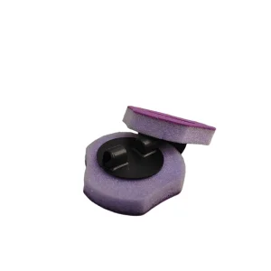Customizable Disposable Toilet Brush Replacement Packs Multiple Colors Available Sponge & Scouring Pads