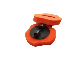Customizable Disposable Toilet Brush Replacement Packs in Multiple Colors Featuring Sponges Scouring Pads