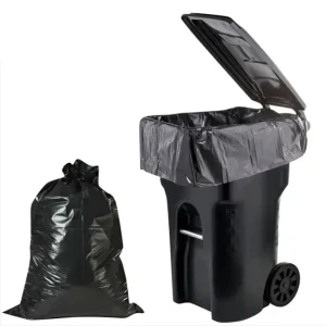 Customizable Size Biodegradable Plastic Garbage Bag Tall Kitchen Trash Bag Drawstring Hot Stamping Household Eco Friendly House