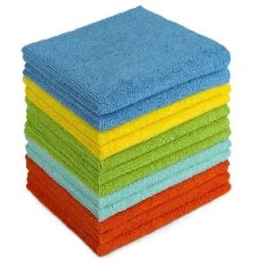 Customization Logo Microfiber Cloth 30×30 Micro Fibre Towel 30×60 Microfiber Cleaning Cloths for Car Kitchen