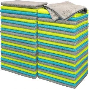 Customization Logo Microfiber Cloth Micro Fibre Towel 30×60 Microfiber Cleaning Cloths for Car Kitchen