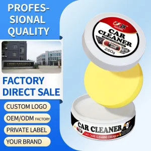 Customize Logo 260g Eco Friendly Waterless Car Washing Solid Cleaning Car Care Cleaner for Car Dashboards and Seats
