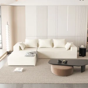 Customize Sectional Modular Sofas De Salon White Combination Couch Living Room I L shape Sofa Bed