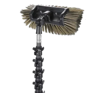 Customized 12FT Carbon Fiber Solar Roof Cleaning Brush Telescopic Household Cleaning Tool