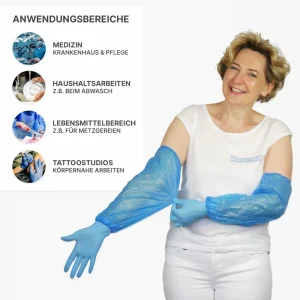 Customized CPS Model CPE PE Non Woven Disposable Over Sleeves with OEM Service for Household Use