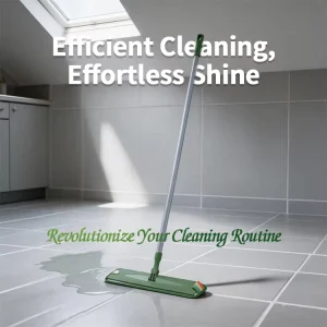 Customized Color Lightweight Replaceable Commercial Mop With Steel Handle