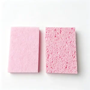Customized Compressed Cellulose Sponge Kitchen Dish Washing Scouring Pads
