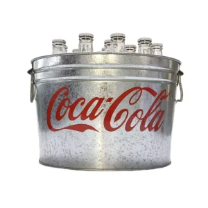 Customized Design Modern Galvanized Iron & Tin Beer Ice Bucket Eco-Friendly OEM/ODM Party Outdoor Use
