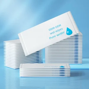 Customized Disposable Non Woven Material Extra Soft Single Hand Wet Wipes for Small Businesses Cleansing Wipes