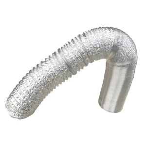 Customized Double-Layer Flame-Retardant Aluminum Foil Spiral Exhaust Non-Insulated PVC Flexible Ventilation Duct Hose