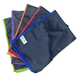 Customized Glass Microfiber Cleaning Cloth Carbon Fiber Window Car Wash Towel Polishing Lint Free Cloths