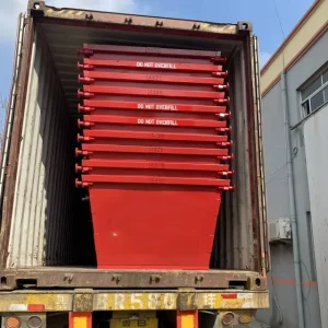 Customized Heavy Duty Outdoor Waste Bin Recycling Skip Bin Collapsible