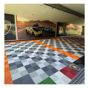 Customized High-strengh Car Wash Floors Plastic Interlocking Garage Floor Tiles Checkerboard Manufacturer In China