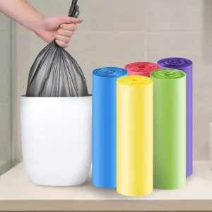 Customized Household Disposable HDPE Star Sealing Garbage Bags