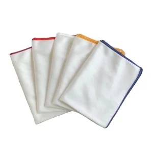 Customized Lint Free Microfiber Glass Cleaning Cloth Quick Window Cleaning Applicable Soft Absorbed Material