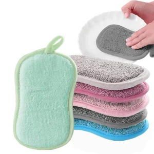 Customized Logo Kitchen Items Eco-friendly Kitchen Cleaning Sponges Scouring Pads Sponges for Washing Dishes