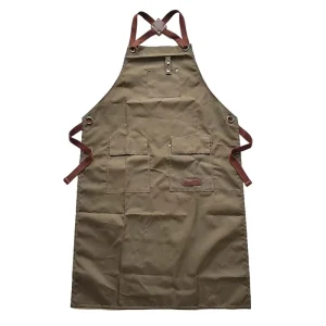 Customized Logo Oxford Sleeveless Apron for Restaurants Cafes & Milk Tea Shops Men’s Women’s Waist Design
