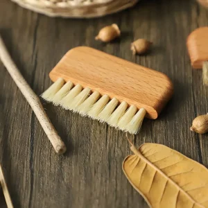 Customized Logo Sisal and Beech Wood Nail Brush