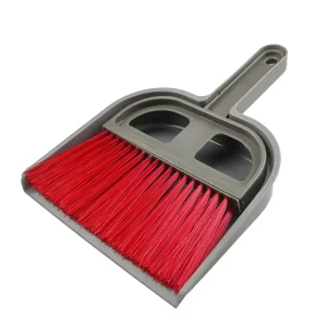 Customized Mini Broom Dustpan Set 22*16 with Durable Nylon Plastic PP PET Materials for Home Cleaning