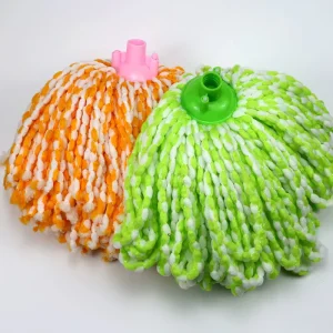 Customized Mop Replacement Heads Microfiber Mop Head Refill Strong Absorption Floor Cleaning Mop Cloth