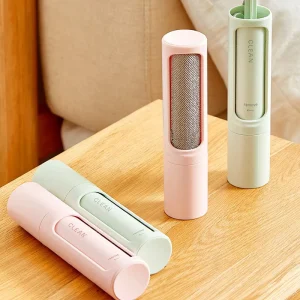 Customized Multi colors Lint Sticky Dog Cat Pet Hair Remover Roller Reusable Pet Hair Remover Lint Roller Brush