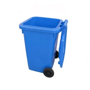 Customized Multi size Wheel MoveThe Plastic Eco Friendly Flip Cover 50L Recycle Bins for Street Park Hospital Outdoor