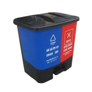 Customized Multi size Wheel MoveThe Plastic Recycle Bins Street Park Trash Cans Hospital Recycling Waste Bins
