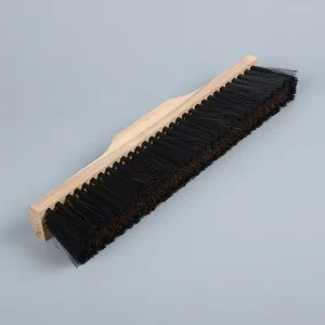Customized Nylon Material Street Wooden Brush Garden Floor Broom Head