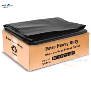 Customized PBAT Biodegradable Trash Bags Garbage Bags 70×90 Household Use Bin Bags 70L Factory Price