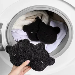 Customized Shape Bear Sticky Hair Removal and Lint Stain Roller Suction for Clothes and Hair Care Laundry Sponge Washing Machine