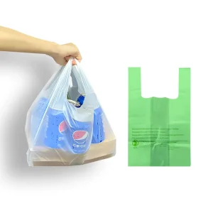 Customized Size Biodegradable Compostable PLA Plastic Garbage Bag Brand New Biodegradable Plastic Packaging