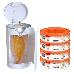 Customized Thickened Portable Garbage Bag Recyclable Baby Trash Bag Lemon Scented Diaper Pails Refills for Diaper Genie Pail