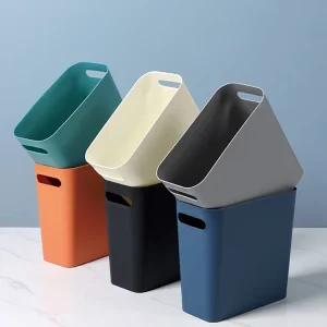Customized Waste Bin Garbage Can Office Solid Narrow Gap Garbage Bin