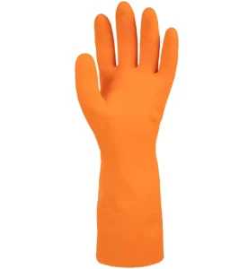 Cut Resistant Cleaning Long Sleeve Rubber Gloves Kitchen Household Gloves