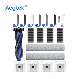 DEEBOT T90 Omni T90 Pro Omni Replacement Parts Main Brush Filter Side Brush Mop Cloth Dust Bag for Ecovacs Robot Vacuum Cleaner