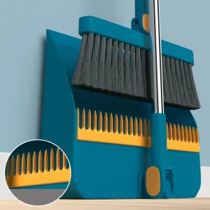 DS1632 Cleaning Tools Dustpans Broom Wiper Set Hair Broom Combination Cleaner Sweeper Foldable Dustpan Set Broom and Dustpan Set