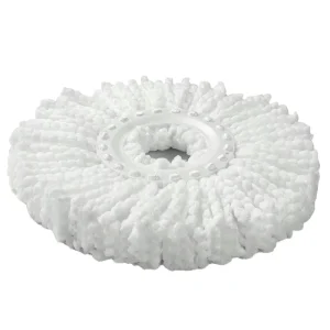 DS2019 Microfiber Mop Head with Steel for Self Wringer 80-90% Dehydration Rate Home and Office Use
