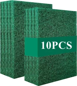 DS2232 Reusable Scrub Pads for Kitchen Cleaning Sponges Kitchen Dish Scrubber Heavy Duty Scour Pads Sponge Scouring Pad