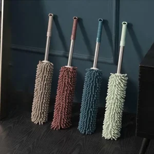 DS3642 Extendable Washable Mini Dusters for Car Window Furniture with Telescoping Pole Microfiber Duster for Cleaning