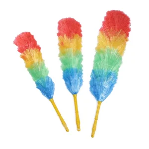 DS3661 Static Duster for Cleaning Home Office and Car Bendable and Washable Electrostatic Feather Duster Microfiber Duster