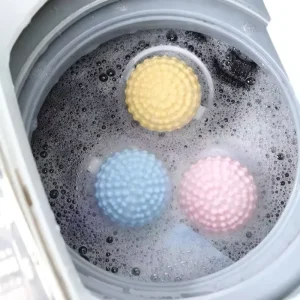 DS4874 Washer Balls Reusable Tangle Free Eco Friendly Laundry Scrubbing Balls Solid Colorful Laundry Washing Balls