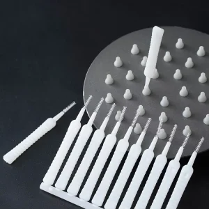 DS5069 Hole Cleaner Tool Anti Clogging Shower Nozzle Cleaning Brush for Keyboard Window Mini Shower Head Cleaning Brush
