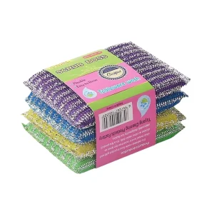DS5228 Multipurpose Scouring Pads Kitchen Scrub Sponges Non-Scratch Cleaning Sponge for Kitchen Pots Pans and Dishes Sponges