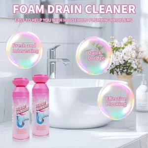 Daily Necessities Eco friendly Kitchen and Bathroom Drain Cleaner Foaming Cleaner