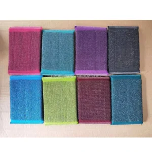 Dannijia Supplier Kitchen Cleaning Stainless Steel Scrubber Sponge Scouring Pad