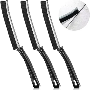 Deep Tile Joints Eco Friendly PP Material Stiff Angled Bristles Scrub Brush for Shower Bathroom Toilet Cleaning