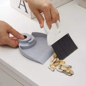 Desktop Cleaning Dustpan and Broom Set Desktop Cleaning Set Household Cleaning Brush
